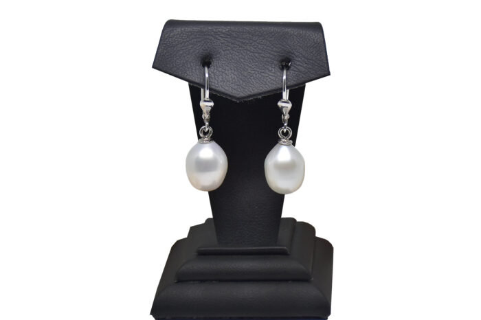 Golden Natural Pearl Earring AH-0060 - 2